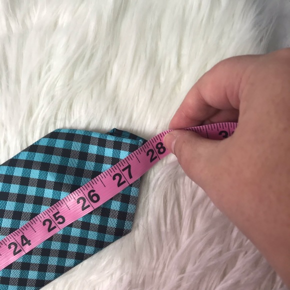 George Set of Two Men's Ties Blue Paisley & Teal - Picture 4 of 6